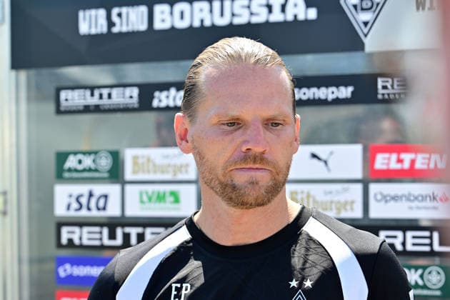 12.07.2026; Moenchengladbach; Fussball, Herren, Saison 2026 2027, Trainingsauftakt Borussia Moenchengladbach Eugen Polanski (Trainer Gladbach) DFL regulations prohibit any use of photographs as image sequences and or quasi-video. ista-Borussia-Park NRW Deutschland *** July 12, 2026, Mönchengladbach, Soccer, Men s, 2026–2027 Season, Start of Training, Borussia Mönchengladbach, Eugen Polanski, Coach, Gladbach. DFL regulations prohibit any use of photographs as image sequences and or quasi-video content at Borussia Park, NRW, Germany.