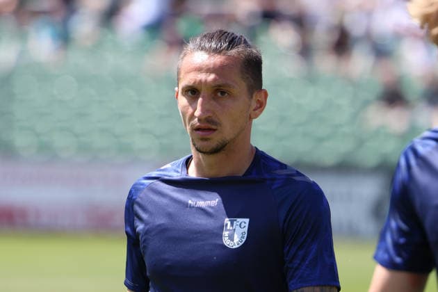 Deutschland: Freundschaftsspiel 2026 - 2027, BSG Chemie Leipzig - 1. FC Magdeburg, Alfred-Kunze Sportpark (Leipzig): Baris Atik (1. FC Magdeburg, 23) Freisteller *** Germany Friendly Match 2026 2027, BSG Chemie Leipzig vs. 1 FC Magdeburg, Alfred Kunze Sportpark, Leipzig, Baris Atik (1 FC Magdeburg), 23 cutouts Copyright: xx