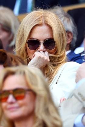 Nicole Kidman in the Royal Box on Centre Court Wimbledon Tennis Championships, Day 14, The All England Lawn Tennis and Croquet Club, London, UK - 12 Jul 2026London The All England Lawn Tennis and United Kingdom  Copyright: xJamesxMarsh Shutterstockx 16981035by