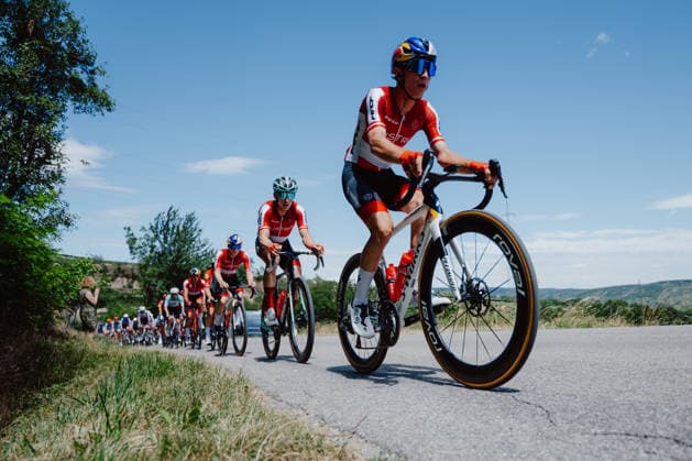 CYCLING - Tour of Austria 2026 LANGENLOIS,AUSTRIA,12.JUL.26 - CYCLING - Tour of Austria, stage 5, Langenlois - Wien. Image shows .  GEPAxpictures xAlexanderxSolc