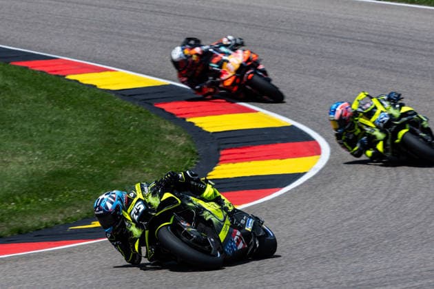 GER, Großer Preis von Deutschland, MotoGP. 11. Lauf, FIM Motorrad-Weltmeisterschaft. 12.07.2026, Sachsenring, Hohenstein-Ernstthal, GER, Großer Preis von Deutschland, MotoGP. 11. Lauf, FIM Motorrad-Weltmeisterschaft. 25, Raul Fernandez, SuperFile Trackhouse MotoGP Team Â Foto: Alexander Trienitz Hohenstein-Ernstthal Sachsenring Sachsen Deutschland *** GER, German Grand Prix, MotoGP Round 11, FIM Motorcycle World Championship, July 12, 2026, Sachsenring, Hohenstein Ernstthal, GER, German Grand Prix, MotoGP Round 11, FIM Motorcycle World Championship 25, Raul Fernandez, SuperFile Trackhouse MotoGP Team Photo by Alexander Trienitz, Hohenstein Ernstthal, Sachsenring, Saxony, Germany