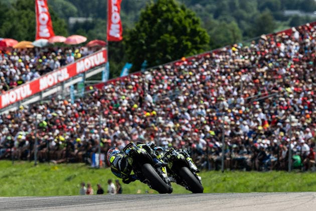 GER, Großer Preis von Deutschland, MotoGP. 11. Lauf, FIM Motorrad-Weltmeisterschaft. 12.07.2026, Sachsenring, Hohenstein-Ernstthal, GER, Großer Preis von Deutschland, MotoGP. 11. Lauf, FIM Motorrad-Weltmeisterschaft. 79, Ai Ogura, SuperFile Trackhouse MotoGP Team, 25, Raul Fernandez, SuperFile Trackhouse MotoGP Team Â Foto: Alexander Trienitz Hohenstein-Ernstthal Sachsenring Sachsen Deutschland *** GER, German Grand Prix, MotoGP Round 11, FIM Motorcycle World Championship, July 12, 2026, Sachsenring, Hohenstein Ernstthal, GER, German Grand Prix, MotoGP Round 11, FIM Motorcycle World Championship 79, Ai Ogura, SuperFile Trackhouse MotoGP Team, 25, Raul Fernandez, SuperFile Trackhouse MotoGP Team Â Photo by Alexander Trienitz, Hohenstein Ernstthal, Sachsenring, Saxony, Germany