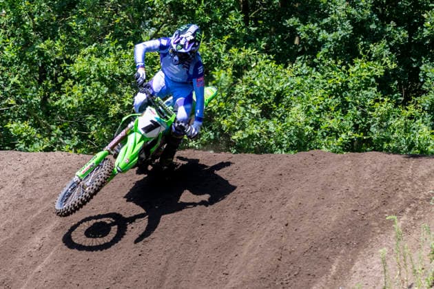 2026-07-12 - HALLE, NETHERLANDS - JULY 12: 1 Romain Febvre (FRA) during the at the Circuit de Kappenbulten on July 12, 2026 in Halle, Netherlands Halle Circuit de Kappenbulten Netherlands Content not available for redistribution in The Netherlands directly or indirectly through any third parties. Copyright: xEdwinxBlaauwbroekx