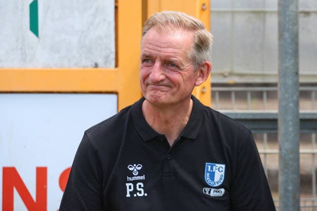 12.07.2026, xtgx, Fussball Testspiel, BSG Chemie Leipzig - 1. FC Magdeburg emspor, v.l. Petrik Sander (Magdeburg, Trainer) Portrait, Portraet, Einzelbild (DFL DFB REGULATIONS PROHIBIT ANY USE OF PHOTOGRAPHS as IMAGE SEQUENCES and or QUASI-VIDEO) Leipzig *** July 12, 2026, xtgx, Soccer Friendly Match, BSG Chemie Leipzig vs. FC Magdeburg emspor, from left: Petrik Sander (Magdeburg), Coach Profile, Portrait, Single Image DFL DFB REGULATIONS PROHIBIT ANY USE OF PHOTOGRAPHS as IMAGE SEQUENCES and or QUASI-VIDEO Leipzig