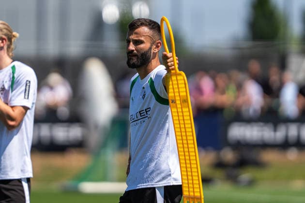 Franck Honorat (Borussia Moenchengladbach, 09) Trainingsauftakt VfL Borussia Moenchengladbach, Fussball, 1. Bundesliga, Saison 2026 2027, 12.07.2026 DFL REGULATIONS PROHIBIT ANY USE OF PHOTOGRAPHS AS IMAGE SEQUENCES AND OR QUASI-VIDEO Trainingsauftakt VfL Borussia Moenchengladbach, Fussball, 1. Bundesliga, Saison 2026 2027, 12.07.2026 Moenchengladbach *** Franck Honorat, Borussia Mönchengladbach, 09: Start of Training for VfL Borussia Mönchengladbach, Soccer, Bundesliga 1, 2026–2027 Season, July 12, 2026 DFL regulations prohibit any use of photographs as image sequences and or quasi-video Start of training for VfL Borussia Mönchengladbach, soccer, Bundesliga 1, 2026–2027 Season, July 12, 2026, Mönchengladbach Copyright: xEibner-Pressefoto J.xDerondeaux EP_JDU