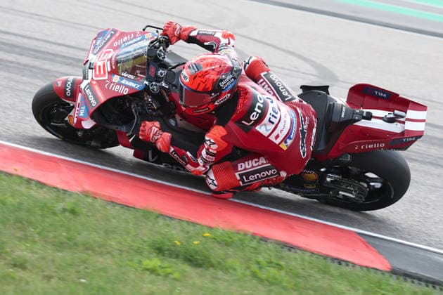 Hohenstein-Ernstthal, 12.07.26: Motorrad Grand Prix Deutschland 2026, Sachsenring. Marc Marquez (ESP) vom Ducati Lenovo Team faehrt auf der Strecke und gewinnt das Rennen. Motorrad Grand Prix Germany 2025 *** Hohenstein Ernstthal, July 12, 2026: 2026 German Motorcycle Grand Prix, Sachsenring. Marc Marquez (ESP) of the Ducati Lenovo Team races on the track and wins the 2025 German Motorcycle Grand Prix.