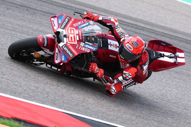 Hohenstein-Ernstthal, 12.07.26: Motorrad Grand Prix Deutschland 2026, Sachsenring. Marc Marquez (ESP) vom Ducati Lenovo Team faehrt auf der Strecke und gewinnt das Rennen. Motorrad Grand Prix Germany 2025 *** Hohenstein Ernstthal, July 12, 2026: 2026 German Motorcycle Grand Prix, Sachsenring. Marc Marquez (ESP) of the Ducati Lenovo Team races on the track and wins the 2025 German Motorcycle Grand Prix.