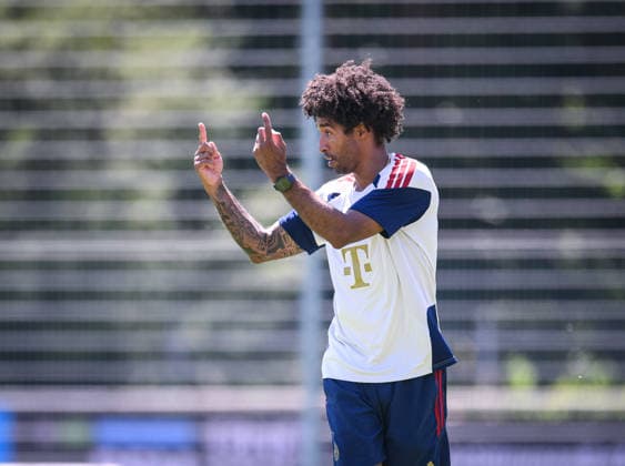 Fussball Regionalliga Sued Bayern 2026 2027 Testspiel 12.07.2026 SV Kickers Stuttgart - FC Bayern Muenchen II Trainer Costa Santos Dante (FC Bayern Muenchen II) *** Soccer: Southern Bavaria Regional League 2026–2027, Friendly Match, July 12, 2026, SV Kickers Stuttgart vs. FC Bayern Munich II, Coach: Costa Santos Dante, FC Bayern Munich II