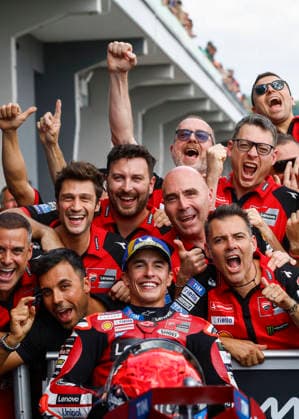 Hermsdorf: Moto GP Sachsenring 2026 on July, 12, 2026, (Photo by Juergen Tap) 93 Marc Marquez (ESP) Ducati Lenovo Team winning the race, Gewinner Hermsdorf Deutschland *** Hermsdorf MotoGP Sachsenring 2026 on July 12, 2026, Photo by Juergen Tap 93: Marc Marquez (ESP) of the Ducati Lenovo Team winning the race, Winner: Hermsdorf, Germany