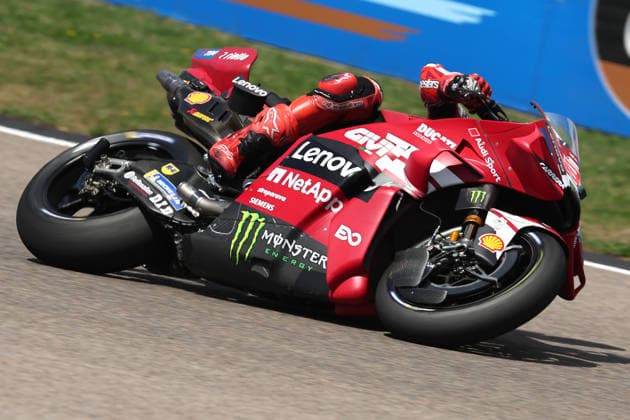 Hohenstein-Ernstthal, 12.07.26: Motorrad Grand Prix Deutschland 2026, Sachsenring. Marc Marquez (ESP) vom Ducati Lenovo Team faehrt auf der Strecke und gewinnt das Rennen. Motorrad Grand Prix Germany 2025 *** Hohenstein Ernstthal, July 12, 2026: 2026 German Motorcycle Grand Prix, Sachsenring. Marc Marquez (ESP) of the Ducati Lenovo Team races on the track and wins the 2025 German Motorcycle Grand Prix.