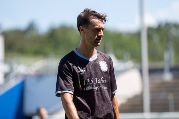 12.07.2026, xhfmx, Fussball Testspiel, FSV Frankfurt - RW Walldorf Christoph Ehlich (3, FSV Frankfurt) (DFL DFB REGULATIONS PROHIBIT ANY USE OF PHOTOGRAPHS as IMAGE SEQUENCES and or QUASI-VIDEO) *** July 12, 2026, xhfmx, Soccer Friendly Match, FSV Frankfurt vs. RW Walldorf, Christoph Ehlich 3, FSV Frankfurt. DFL and DFB regulations prohibit any use of photographs as image sequences and or quasi-video.