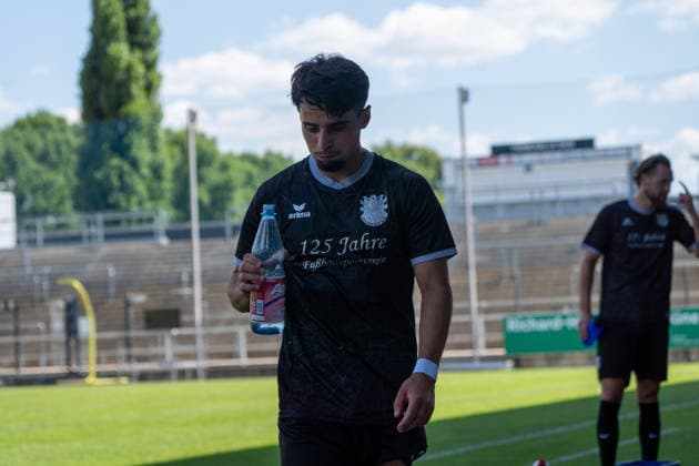 12.07.2026, xhfmx, Fussball Testspiel, FSV Frankfurt - RW Walldorf Ismail Harnafi (11, FSV Frankfurt) (DFL DFB REGULATIONS PROHIBIT ANY USE OF PHOTOGRAPHS as IMAGE SEQUENCES and or QUASI-VIDEO) *** July 12, 2026, xhfmx, Soccer Friendly Match, FSV Frankfurt vs. RW Walldorf, Ismail Harnafi 11, FSV Frankfurt: DFL and DFB regulations prohibit any use of photographs as image sequences and or quasi-video.