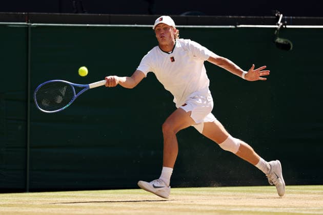Cruz Hewitt during the Boys Singles Final Wimbledon Tennis Championships, Day 14, The All England Lawn Tennis and Croquet Club, London, UK - 12 Jul 2026London The All England Lawn Tennis and United Kingdom  Copyright: xEllaxLing Shutterstockx 16981034c