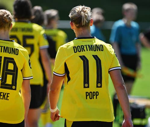 12.07.2026, xophax, Fussball , Regionalliga West .Frauenfussball. Borussia Dortmund. Testspiel in der Sportschule Hennef Borussia Dortmund gegen Eintracht Frankfurt II. Alexandra Popp ( Bor. Dortmund ) Koeln *** July 12, 2026, xophax, Soccer, Regionalliga West Women s Soccer, Borussia Dortmund, Friendly Match at the Hennef Sports School, Borussia Dortmund vs. Eintracht Frankfurt II, Alexandra Popp, Bor Dortmund, Cologne
