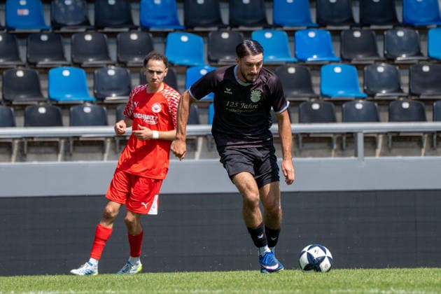 12.07.2026, xhfmx, Fussball Testspiel, FSV Frankfurt - RW Walldorf Sinan Orhan (12, FSV Frankfurt) (DFL DFB REGULATIONS PROHIBIT ANY USE OF PHOTOGRAPHS as IMAGE SEQUENCES and or QUASI-VIDEO) *** July 12, 2026, xhfmx, Soccer Friendly Match, FSV Frankfurt vs. RW Walldorf, Sinan Orhan 12, FSV Frankfurt. DFL and DFB regulations prohibit any use of photographs as image sequences and or quasi-video.