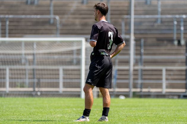 12.07.2026, xhfmx, Fussball Testspiel, FSV Frankfurt - RW Walldorf Christoph Ehlich (3, FSV Frankfurt) (DFL DFB REGULATIONS PROHIBIT ANY USE OF PHOTOGRAPHS as IMAGE SEQUENCES and or QUASI-VIDEO) *** July 12, 2026, xhfmx, Soccer Friendly Match, FSV Frankfurt vs. RW Walldorf, Christoph Ehlich 3, FSV Frankfurt. DFL and DFB regulations prohibit any use of photographs as image sequences and or quasi-video.