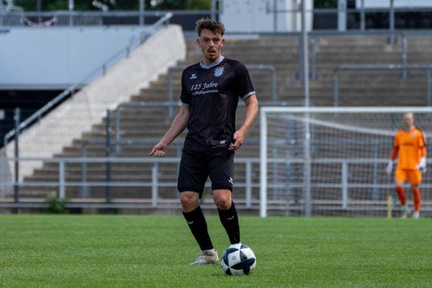 12.07.2026, xhfmx, Fussball Testspiel, FSV Frankfurt - RW Walldorf David Deger (FSV Frankfurt) (DFL DFB REGULATIONS PROHIBIT ANY USE OF PHOTOGRAPHS as IMAGE SEQUENCES and or QUASI-VIDEO) *** July 12, 2026, xhfmx, Soccer Friendly Match, FSV Frankfurt vs. RW Walldorf, David Deger, FSV Frankfurt, DFL, DFB. REGULATIONS PROHIBIT ANY USE OF PHOTOGRAPHS AS IMAGE SEQUENCES AND OR QUASI-VIDEO