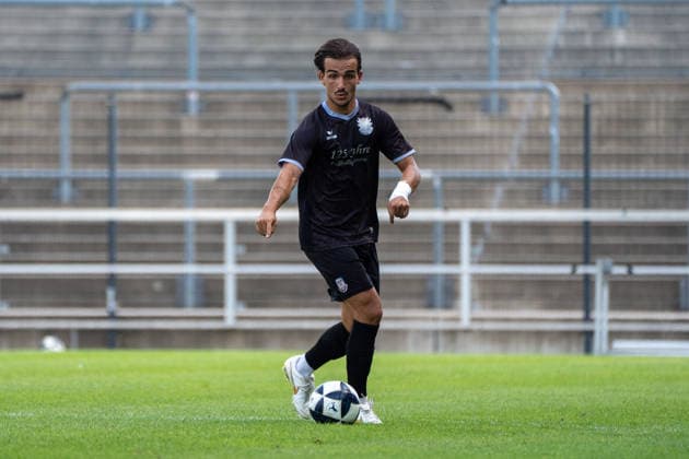 12.07.2026, xhfmx, Fussball Testspiel, FSV Frankfurt - RW Walldorf George Iorga (23, FSV Frankfurt) (DFL DFB REGULATIONS PROHIBIT ANY USE OF PHOTOGRAPHS as IMAGE SEQUENCES and or QUASI-VIDEO) *** July 12, 2026, xhfmx, Soccer Friendly Match, FSV Frankfurt vs. RW Walldorf, George Iorga 23, FSV Frankfurt: DFL and DFB regulations prohibit any use of photographs as image sequences and or quasi-video.