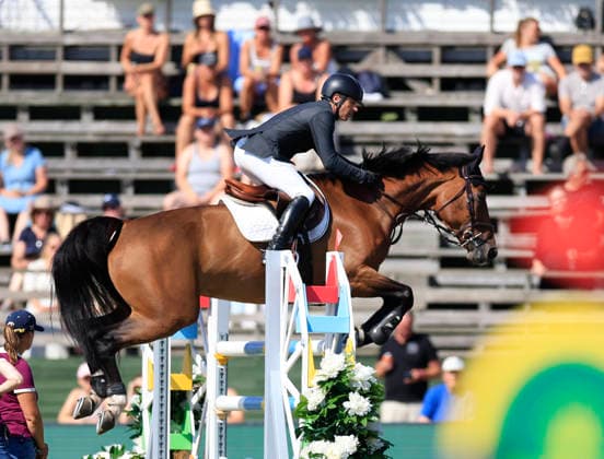 FALSTERBO, SWEDEN 20260712 Alberto Marquez Galobardes from Spain on the horse Kelly during Sunday s international show jumping Grand Prix at the Falsterbo horse show. FALSTERBO SWEDEN x10600x *** FALSTERBO, SWEDEN, July 12, 2026 Alberto Marquez Galobardes of Spain riding Kelly during Sunday’s international show jumping Grand Prix at the Falsterbo Horse Show FALSTERBO, SWEDEN x10600x  Copyright: xAndreasxHillergren TTx FALSTERBO HORSE SHOW 2026