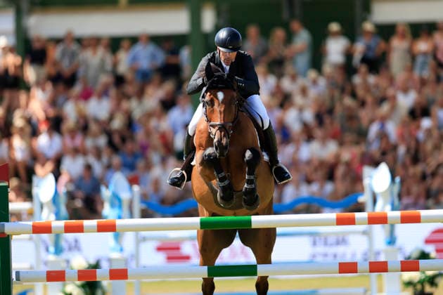 Alberto Marquez Galobardes from Spain on the horse Kelly during the international show jumping Grand Prix at the Falsterbo horse show in Falsterbo, Sweden July 12, 2026. FALSTERBO SWEDEN x10600x *** Alberto Marquez Galobardes of Spain riding Kelly during the international show jumping Grand Prix at the Falsterbo Horse Show in Falsterbo, Sweden, on July 12, 2026 FALSTERBO SWEDEN x10600x  Copyright: xAndreasxHillergren TTx FALSTERBO HORSE SHOW 2026