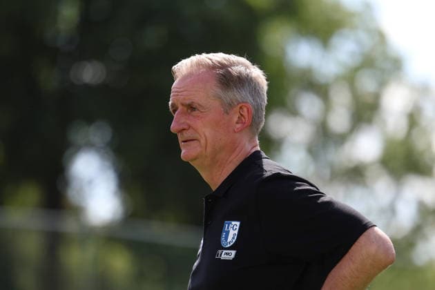 Deutschland: Freundschaftsspiel 2026 - 2027, BSG Chemie Leipzig - 1. FC Magdeburg, Alfred-Kunze Sportpark (Leipzig): Petrik Sander (Trainer, 1. FC Magdeburg) *** Germany Friendly Match 2026 2027, BSG Chemie Leipzig vs. 1 FC Magdeburg, Alfred Kunze Sportpark, Leipzig; Petrik Sander, Coach, 1 FC Magdeburg Copyright: xLucasxWalterx