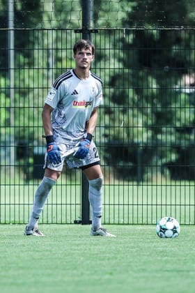 Fussball, 3.Liga Saison 2026 2027 Testspiel TOP Oss - MSV Duisburg 12.07.2026, De Kerkebos Laurenz Jennissen (MSV Duisburg, 21) Swolgen De Kerkebos Niederlande *** Sports, Soccer, 3rd Division, 2026–2027 Season, Friendly Match: TOP Oss vs. MSV Duisburg, July 12, 2026, De Kerkebos, Laurenz Jennissen, MSV Duisburg, 21 Swolgen, De Kerkebos, Netherlands
