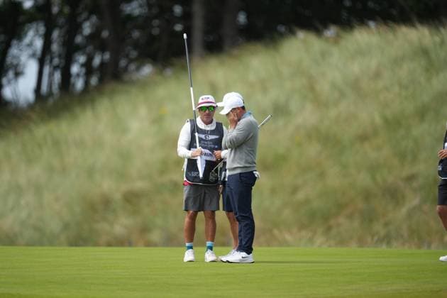 Rory McIlroy of Ireland on the 1st hole. Genesis Scottish Open, Golf, The Renaissance Club, North Berwick, Scotland, UK - 12 Jul 2026North Berwick The Renaissance Club Scotland United Kingdom  Copyright: xShutterstockx 16984083j