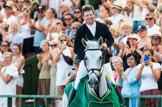 260712 Shane Sweetnam of Ireland with horse James Kann Cruz winners in Rolex Grand Prix during the Falsterbo Horse Show on July 12, 2026 in Falsterbo. Photo: Christian Örnberg BILDBYRAN COP 166 CO0712 ridsport equestrian falsterbo horse show ridsportlaget bbeng rolex grand prix *** July 12, 2026: Shane Sweetnam of Ireland, riding James Kann Cruz, won the Rolex Grand Prix during the Falsterbo Horse Show on July 12, 2026 in Falsterbo. Photo by Christian Örnberg, BILDBYRAN COP 166 CO0712 equestrian sports Falsterbo Horse Show Ridsportlaget BBENG Rolex Grand Prix  Copyright: CHRISTIANxÖRNBERG BB260712CO198