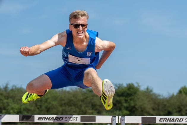 RECORD DATE NOT STATED Norddeutsche Leichtathletik Meisterschaften - Bremen, Deutschland 12.07.2026 BREMEN, DEUTSCHLAND - JULY 12: Kai AN DER HEIDEN (Start Nr. 18, SC Frankfurt (Oder)) during the Norddeutsche Leichtathletik Meisterschaften at Bremen on July 12, 2026 in Bremen, Deutschland. *** North German Track and Field Championships, Bremen, Germany, July 12, 2026 BREMEN, GERMANY JULY 12 Kai AN DER HEIDEN Start No. 18, SC Frankfurt Oder during the North German Track and Field Championships in Bremen on July 12, 2026, in Bremen, Germany Copyright: xBEAUTIFULxSPORTS PeterxWeberx