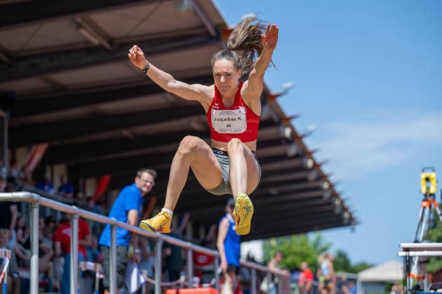 RECORD DATE NOT STATED Norddeutsche Leichtathletik Meisterschaften - Bremen, Deutschland 12.07.2026 BREMEN, DEUTSCHLAND - JULY 12: Jaqueline KOHL (Start Nr. 24, SC Potsdam e.V.) during the Norddeutsche Leichtathletik Meisterschaften at Bremen on July 12, 2026 in Bremen, Deutschland. *** North German Track and Field Championships, Bremen, Germany, July 12, 2026 BREMEN, GERMANY JULY 12 Jaqueline KOHL, Start No. 24, SC Potsdam e.V., during the North German Track and Field Championships in Bremen on July 12, 2026 in Bremen, Germany Copyright: xBEAUTIFULxSPORTS PeterxWeberx