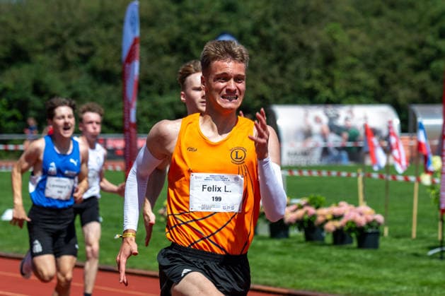 RECORD DATE NOT STATED Norddeutsche Leichtathletik Meisterschaften - Bremen, Deutschland 12.07.2026 BREMEN, DEUTSCHLAND - JULY 12: Felix LÜDEMANN (Start Nr. 199, TuS Lichterfelde) during the Norddeutsche Leichtathletik Meisterschaften at Bremen on July 12, 2026 in Bremen, Deutschland. *** North German Track and Field Championships, Bremen, Germany, July 12, 2026 BREMEN, GERMANY JULY 12 Felix LÜDEMANN Start No. 199, TuS Lichterfelde during the North German Track and Field Championships in Bremen on July 12, 2026 in Bremen, Germany Copyright: xBEAUTIFULxSPORTS PeterxWeberx