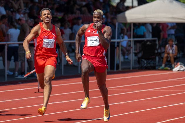 RECORD DATE NOT STATED Norddeutsche Leichtathletik Meisterschaften - Bremen, Deutschland 12.07.2026 BREMEN, DEUTSCHLAND - JULY 12: Chibugo LUKE (Start Nr. 259, Hamburger SV) during the Norddeutsche Leichtathletik Meisterschaften at Bremen on July 12, 2026 in Bremen, Deutschland. *** North German Track and Field Championships, Bremen, Germany, July 12, 2026 BREMEN, GERMANY JULY 12 Chibugo LUKE, Start No. 259, Hamburger SV, during the North German Track and Field Championships in Bremen on July 12, 2026 in Bremen, Germany Copyright: xBEAUTIFULxSPORTS PeterxWeberx