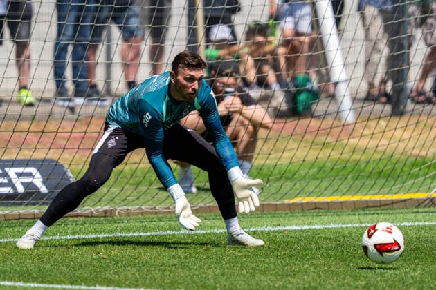Tobias Sippel (Borussia Moenchengladbach, 21) Trainingsauftakt VfL Borussia Moenchengladbach, Fussball, 1. Bundesliga, Saison 2026 2027, 12.07.2026 DFL REGULATIONS PROHIBIT ANY USE OF PHOTOGRAPHS AS IMAGE SEQUENCES AND OR QUASI-VIDEO Trainingsauftakt VfL Borussia Moenchengladbach, Fussball, 1. Bundesliga, Saison 2026 2027, 12.07.2026 Moenchengladbach *** Tobias Sippel, Borussia Mönchengladbach, 21: Start of Training for VfL Borussia Mönchengladbach, Soccer, Bundesliga 1, 2026–2027 Season, July 12, 2026 DFL regulations prohibit any use of photographs as image sequences and or quasi-video Start of training for VfL Borussia Mönchengladbach, soccer, Bundesliga 1, 2026–2027 season, July 12, 2026, Mönchengladbach Copyright: xEibner-Pressefoto J.xDerondeaux EP_JDU