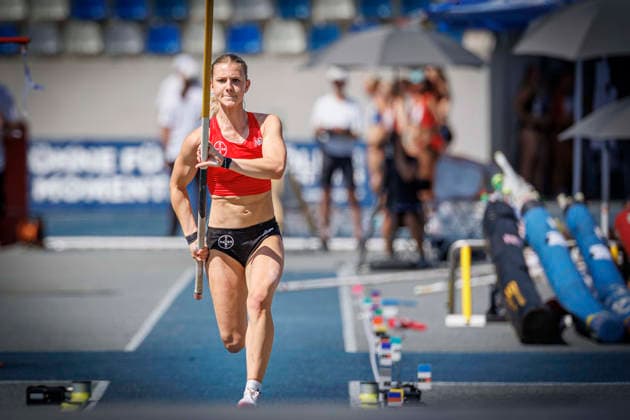 85. Deutsche Meisterschaften U20; Bochum, 12.07.2026 Daryl Ndasi (Munich Athletics) läuft 13,08 sec. über 100 m Hürden; 85. Deutsche Meisterschaften U20 am 12.07.2026 im Lohrheidestadion, Bochum (Nordrhein-Westfalen) *** 85th German U20 Championships, Bochum, July 12, 2026: Daryl Ndasi of Munich Athletics runs the 100-meter hurdles in 13.08 seconds at the 85th German U20 Championships on July 12, 2026, at Lohrheidestadion in Bochum, North Rhine-Westphalia Copyright: xBEAUTIFULxSPORTS B.Hoffmannx