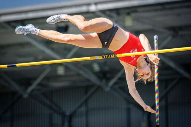 85. Deutsche Meisterschaften U20; Bochum, 12.07.2026 Klara Härke (MTV 49 Holzminden); 85. Deutsche Meisterschaften U20 am 12.07.2026 im Lohrheidestadion, Bochum (Nordrhein-Westfalen) *** 85th German U20 Championships, Bochum, July 12, 2026; Klara Härke, MTV 49 Holzminden; 85th German U20 Championships on July 12, 2026, at Lohrheidestadion, Bochum, North Rhine-Westphalia Copyright: xBEAUTIFULxSPORTS B.Hoffmannx