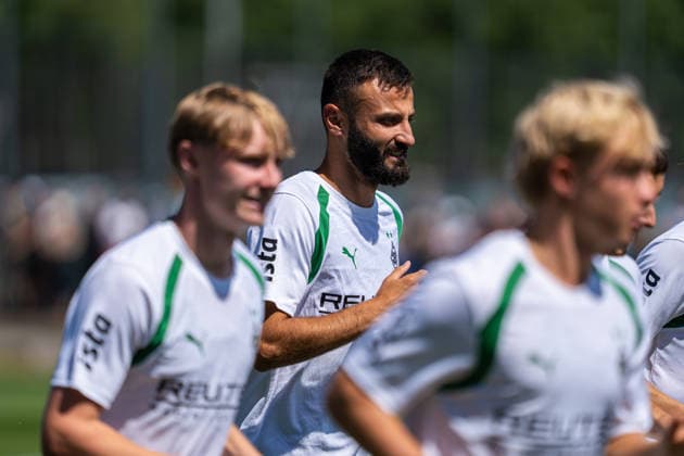Franck Honorat (Borussia Moenchengladbach, 09) Trainingsauftakt VfL Borussia Moenchengladbach, Fussball, 1. Bundesliga, Saison 2026 2027, 12.07.2026 DFL REGULATIONS PROHIBIT ANY USE OF PHOTOGRAPHS AS IMAGE SEQUENCES AND OR QUASI-VIDEO Trainingsauftakt VfL Borussia Moenchengladbach, Fussball, 1. Bundesliga, Saison 2026 2027, 12.07.2026 Moenchengladbach *** Franck Honorat, Borussia Mönchengladbach, 09: Start of Training for VfL Borussia Mönchengladbach, Soccer, Bundesliga 1, 2026–2027 Season, July 12, 2026 DFL regulations prohibit any use of photographs as image sequences and or quasi-video Start of training for VfL Borussia Mönchengladbach, soccer, Bundesliga 1, 2026–2027 Season, July 12, 2026, Mönchengladbach Copyright: xEibner-Pressefoto J.xDerondeaux EP_JDU