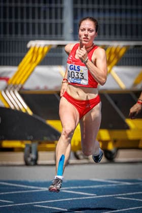 85. Deutsche Meisterschaften U20; Bochum, 12.07.2026 Lilly Ende (Turnklub Grevenbroich); 85. Deutsche Meisterschaften U20 am 12.07.2026 im Lohrheidestadion, Bochum (Nordrhein-Westfalen) *** 85th German U20 Championships, Bochum, July 12, 2026; Lilly Ende, Grevenbroich Gymnastics Club; 85th German U20 Championships on July 12, 2026, at Lohrheidestadion, Bochum, North Rhine-Westphalia Copyright: xBEAUTIFULxSPORTS B.Hoffmannx