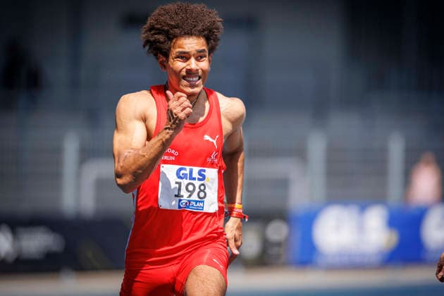 85. Deutsche Meisterschaften U20; Bochum, 12.07.2026 Garcia Chayan Castro (LG Nord Berlin); 85. Deutsche Meisterschaften U20 am 12.07.2026 im Lohrheidestadion, Bochum (Nordrhein-Westfalen) *** 85th German U20 Championships, Bochum, July 12, 2026; Garcia Chayan Castro, LG Nord Berlin; 85th German U20 Championships on July 12, 2026, at Lohrheidestadion, Bochum, North Rhine-Westphalia Copyright: xBEAUTIFULxSPORTS B.Hoffmannx