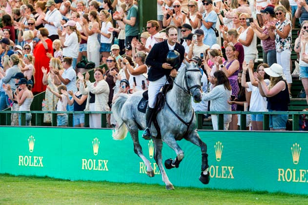 260712 Richard Vogel of Germany celebrates after Rolex Grand Prix during the Falsterbo Horse Show on July 12, 2026 in Falsterbo. Photo: Christian Örnberg BILDBYRAN COP 166 CO0712 ridsport equestrian falsterbo horse show ridsportlaget bbeng Rolex Grand Prix jubel *** July 12, 2026 Richard Vogel of Germany celebrates after the Rolex Grand Prix during the Falsterbo Horse Show on July 12, 2026 in Falsterbo. Photo by Christian Örnberg, BILDBYRAN COP 166 CO0712 equestrian sports Falsterbo Horse Show Ridsportlaget BBENG Rolex Grand Prix celebration  Copyright: CHRISTIANxÖRNBERG BB260712CO201