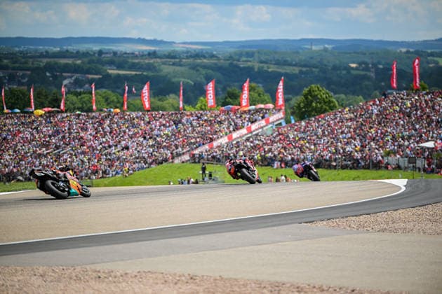 Motorrad Grand Prix Deutschland 2026, Sachsenring MotoGP 12.07.2026 ab 9.00Uhr Uhr Hohenstein-Ernstthal, Sachsenring Im Foto: Motorrad Grand Prix Deutschland 2026, Sachsenring MotoGP Motorrad Grand Prix Deutschland 2026, Sachsenring MotoGP Hohenstein-Ernsttal Sachsen Deutschland *** 2026 German Motorcycle Grand Prix, Sachsenring MotoGP, July 12, 2026, starting at 9:00 a.m., Hohenstein Ernstthal, Sachsenring. Pictured: 2026 German Motorcycle Grand Prix, Sachsenring MotoGP. 2026 German Motorcycle Grand Prix, Sachsenring MotoGP, Hohenstein-Ernstthal, Saxony, Germany Copyright: xEHLxMedia MichelxKöhlerx 20261207-Rennen der MotoGP-Sachsenring_008