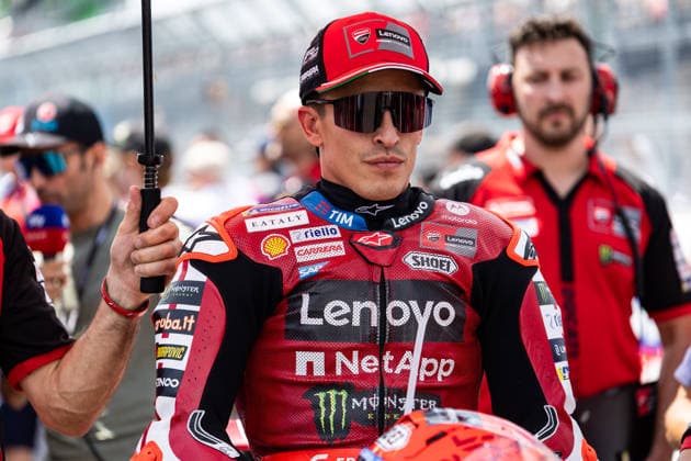 GER, Großer Preis von Deutschland, MotoGP. 11. Lauf, FIM Motorrad-Weltmeisterschaft. 12.07.2026, Sachsenring, Hohenstein-Ernstthal, GER, Großer Preis von Deutschland, MotoGP. 11. Lauf, FIM Motorrad-Weltmeisterschaft. 93, Marc Marquez, Ducati Lenovo Team Â Foto: Alexander Trienitz Hohenstein-Ernstthal Sachsenring Sachsen Deutschland *** GER, German Grand Prix, MotoGP Round 11, FIM Motorcycle World Championship, July 12, 2026, Sachsenring, Hohenstein Ernstthal, GER, German Grand Prix, MotoGP Round 11, FIM Motorcycle World Championship 93, Marc Marquez, Ducati Lenovo Team. Photo by Alexander Trienitz, Hohenstein Ernstthal, Sachsenring, Saxony, Germany