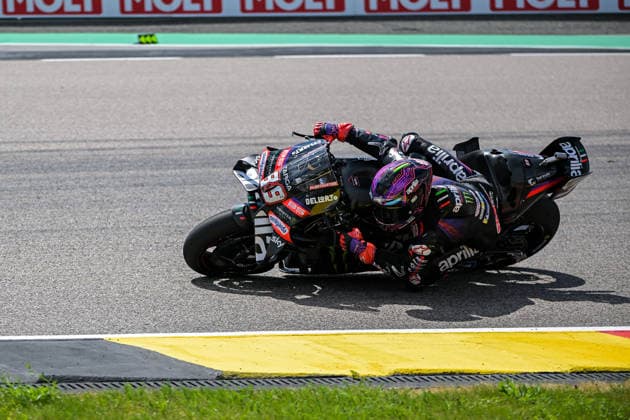 Motorrad Grand Prix Deutschland 2026, Sachsenring MotoGP 12.07.2026 ab 9.00Uhr Uhr Hohenstein-Ernstthal, Sachsenring Im Foto: 89 Jorge Martin Aprilia Racing Team Motorrad Grand Prix Deutschland 2026, Sachsenring MotoGP Hohenstein-Ernsttal Sachsen Deutschland *** 2026 German Motorcycle Grand Prix, Sachsenring MotoGP, July 12, 2026, starting at 9:00 a.m., Hohenstein-Ernstthal, Sachsenring. Pictured: No. 89 Jorge Martin, Aprilia Racing Team, 2026 German Motorcycle Grand Prix, Sachsenring MotoGP, Hohenstein-Ernstthal, Saxony, Germany Copyright: xEHLxMedia MichelxKöhlerx 20261207-Rennen der MotoGP-Sachsenring_012