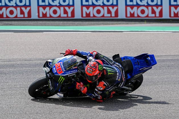 Motorrad Grand Prix Deutschland 2026, Sachsenring MotoGP 12.07.2026 ab 9.00Uhr Uhr Hohenstein-Ernstthal, Sachsenring Im Foto: 20 Fabio Quartararo Monster Energy Yamaha MotoGP Motorrad Grand Prix Deutschland 2026, Sachsenring MotoGP Hohenstein-Ernsttal Sachsen Deutschland *** 2026 German Motorcycle Grand Prix, Sachsenring MotoGP, July 12, 2026, starting at 9:00 a.m., Hohenstein-Ernstthal, Sachsenring. Pictured: Fabio Quartararo (No. 20), Monster Energy Yamaha MotoGP, 2026 German Motorcycle Grand Prix, Sachsenring MotoGP, Hohenstein-Ernstthal, Saxony, Germany Copyright: xEHLxMedia MichelxKöhlerx 20261207-Rennen der MotoGP-Sachsenring_023