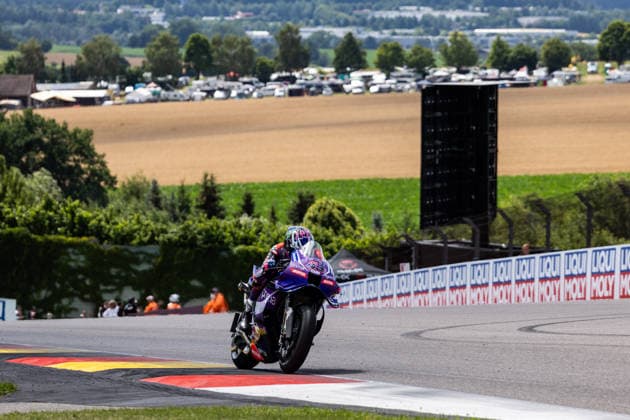 GER, Großer Preis von Deutschland, MotoGP. 11. Lauf, FIM Motorrad-Weltmeisterschaft. 12.07.2026, Sachsenring, Hohenstein-Ernstthal, GER, Großer Preis von Deutschland, MotoGP. 11. Lauf, FIM Motorrad-Weltmeisterschaft. 43, Jack Miller, Prima Pramac Yamaha MotoGP Â Foto: Alexander Trienitz Hohenstein-Ernstthal Sachsenring Sachsen Deutschland *** GER, German Grand Prix, MotoGP Round 11, FIM Motorcycle World Championship, July 12, 2026, Sachsenring, Hohenstein Ernstthal, GER, German Grand Prix, MotoGP Round 11, FIM Motorcycle World Championship 43, Jack Miller, Prima Pramac Yamaha MotoGP Photo by Alexander Trienitz Hohenstein Ernstthal Sachsenring Saxony Germany