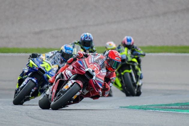 Motorrad Grand Prix Deutschland 2026, Sachsenring MotoGP 12.07.2026 ab 9.00Uhr Uhr Hohenstein-Ernstthal, Sachsenring Im Foto: 93 Marc Marquez Ducati Lenovo Team Motorrad Grand Prix Deutschland 2026, Sachsenring MotoGP Hohenstein-Ernsttal Sachsen Deutschland *** 2026 German Motorcycle Grand Prix, Sachsenring MotoGP, July 12, 2026, starting at 9:00 a.m., Hohenstein-Ernstthal, Sachsenring. Pictured: No. 93 Marc Marquez, Ducati Lenovo Team, 2026 German Motorcycle Grand Prix, Sachsenring MotoGP, Hohenstein-Ernstthal, Saxony, Germany Copyright: xEHLxMedia MichelxKöhlerx 20261207-Rennen der MotoGP-Sachsenring_061