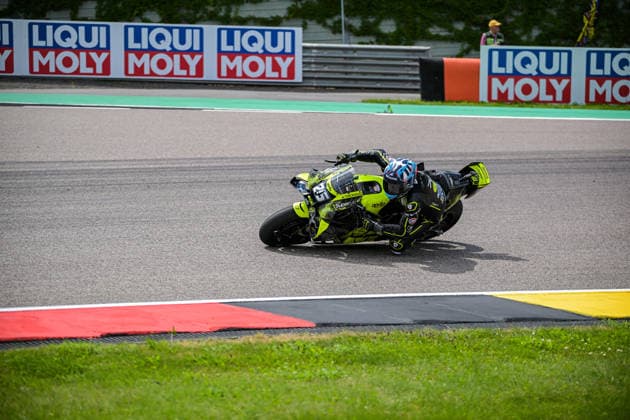 Motorrad Grand Prix Deutschland 2026, Sachsenring MotoGP 12.07.2026 ab 9.00Uhr Uhr Hohenstein-Ernstthal, Sachsenring Im Foto: 25 Raul Fernandez Trackhouse MotoGP Team Motorrad Grand Prix Deutschland 2026, Sachsenring MotoGP Hohenstein-Ernsttal Sachsen Deutschland *** 2026 German Motorcycle Grand Prix, Sachsenring MotoGP, July 12, 2026, starting at 9:00 a.m., Hohenstein-Ernstthal, Sachsenring. Pictured: No. 25 Raul Fernandez of the Trackhouse MotoGP Team at the 2026 German Motorcycle Grand Prix, Sachsenring MotoGP, Hohenstein-Ernstthal, Saxony, Germany Copyright: xEHLxMedia MichelxKöhlerx 20261207-Rennen der MotoGP-Sachsenring_027