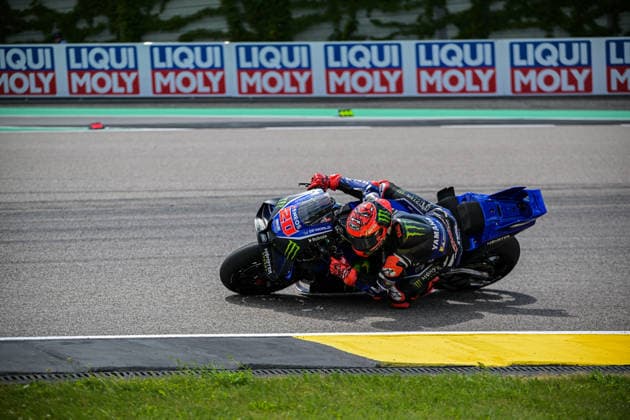 Motorrad Grand Prix Deutschland 2026, Sachsenring MotoGP 12.07.2026 ab 9.00Uhr Uhr Hohenstein-Ernstthal, Sachsenring Im Foto: 20 Fabio Quartararo Monster Energy Yamaha MotoGP Motorrad Grand Prix Deutschland 2026, Sachsenring MotoGP Hohenstein-Ernsttal Sachsen Deutschland *** 2026 German Motorcycle Grand Prix, Sachsenring MotoGP, July 12, 2026, starting at 9:00 a.m., Hohenstein-Ernstthal, Sachsenring. Pictured: Fabio Quartararo (No. 20), Monster Energy Yamaha MotoGP, 2026 German Motorcycle Grand Prix, Sachsenring MotoGP, Hohenstein-Ernstthal, Saxony, Germany Copyright: xEHLxMedia MichelxKöhlerx 20261207-Rennen der MotoGP-Sachsenring_033