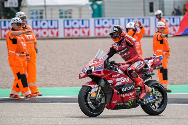 Motorrad Grand Prix Deutschland 2026, Sachsenring MotoGP 12.07.2026 ab 9.00Uhr Uhr Hohenstein-Ernstthal, Sachsenring Im Foto: 93 Marc Marquez Ducati Lenovo Team Motorrad Grand Prix Deutschland 2026, Sachsenring MotoGP Hohenstein-Ernsttal Sachsen Deutschland *** 2026 German Motorcycle Grand Prix, Sachsenring MotoGP, July 12, 2026, starting at 9:00 a.m., Hohenstein-Ernstthal, Sachsenring. Pictured: No. 93 Marc Marquez, Ducati Lenovo Team, 2026 German Motorcycle Grand Prix, Sachsenring MotoGP, Hohenstein-Ernstthal, Saxony, Germany Copyright: xEHLxMedia MichelxKöhlerx 20261207-Rennen der MotoGP-Sachsenring_039