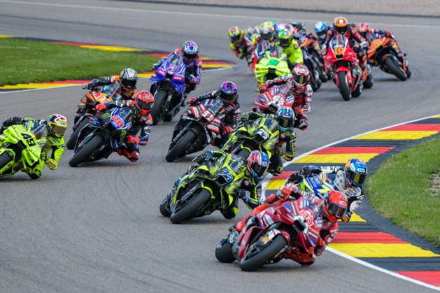 Motorrad Grand Prix Deutschland 2026, Sachsenring MotoGP 12.07.2026 ab 9.00Uhr Uhr Hohenstein-Ernstthal, Sachsenring Im Foto: Motorrad Grand Prix Deutschland 2026, Sachsenring MotoGP Motorrad Grand Prix Deutschland 2026, Sachsenring MotoGP Hohenstein-Ernsttal Sachsen Deutschland *** 2026 German Motorcycle Grand Prix, Sachsenring MotoGP, July 12, 2026, starting at 9:00 a.m., Hohenstein Ernstthal, Sachsenring. Pictured: 2026 German Motorcycle Grand Prix, Sachsenring MotoGP. 2026 German Motorcycle Grand Prix, Sachsenring MotoGP, Hohenstein-Ernstthal, Saxony, Germany Copyright: xEHLxMedia MichelxKöhlerx 20261207-Rennen der MotoGP-Sachsenring_054
