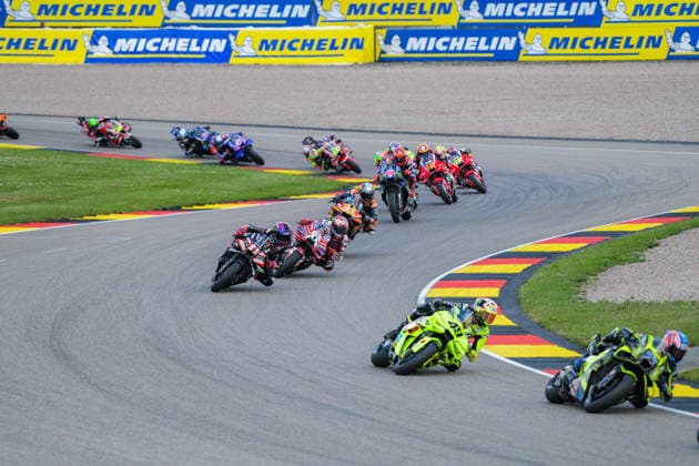 Motorrad Grand Prix Deutschland 2026, Sachsenring MotoGP 12.07.2026 ab 9.00Uhr Uhr Hohenstein-Ernstthal, Sachsenring Im Foto: Motorrad Grand Prix Deutschland 2026, Sachsenring MotoGP Motorrad Grand Prix Deutschland 2026, Sachsenring MotoGP Hohenstein-Ernsttal Sachsen Deutschland *** 2026 German Motorcycle Grand Prix, Sachsenring MotoGP, July 12, 2026, starting at 9:00 a.m., Hohenstein Ernstthal, Sachsenring. Pictured: 2026 German Motorcycle Grand Prix, Sachsenring MotoGP. 2026 German Motorcycle Grand Prix, Sachsenring MotoGP, Hohenstein-Ernstthal, Saxony, Germany Copyright: xEHLxMedia MichelxKöhlerx 20261207-Rennen der MotoGP-Sachsenring_058